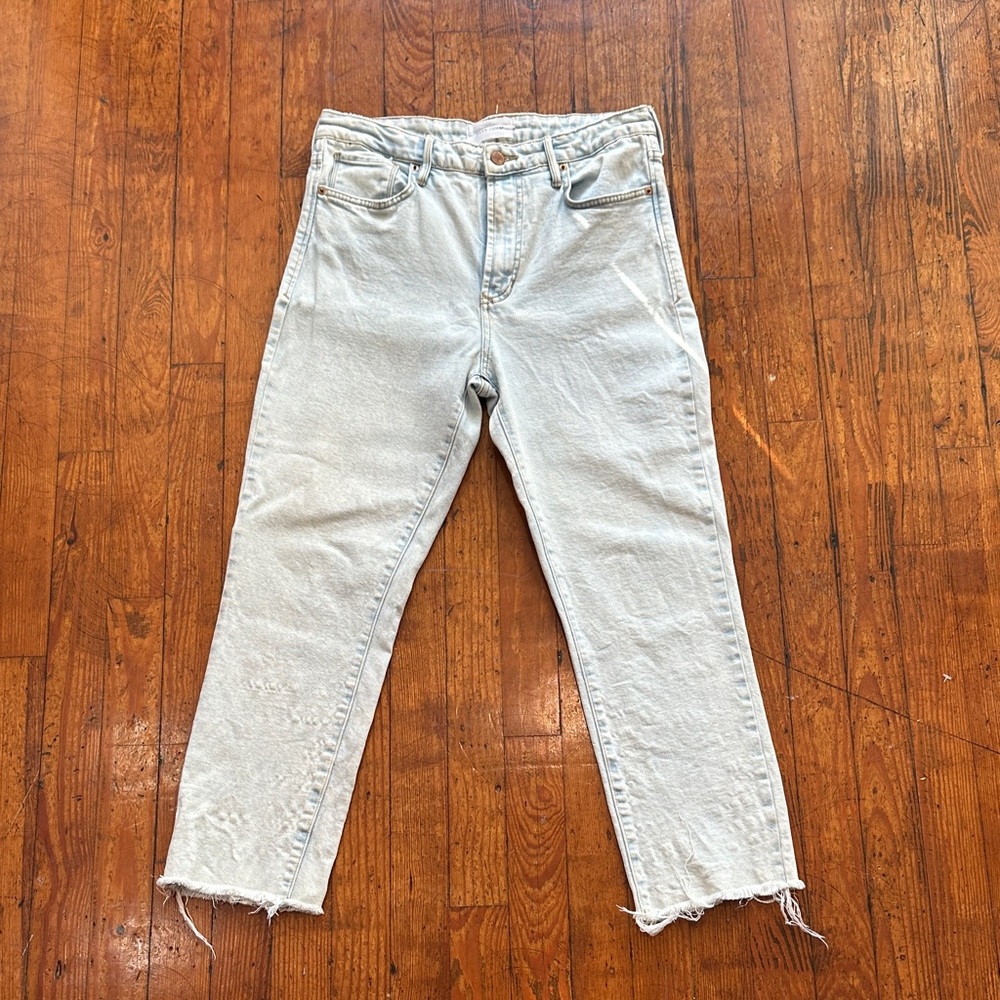 Dear John Light Wash Cropped Jeans